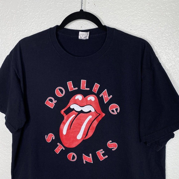 Vintage Rolling Stones Graphic Tee Shirt Adult XL Jerzees Heavyweight Cotton - Picture 4 of 5